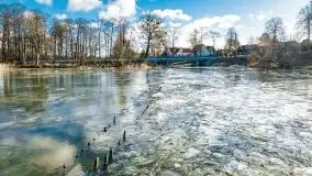 Zimowe jeziora przy Malinówce Wielkiej - zdjęcie 47