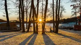 Wschód słońca w Strandzie nad jeziorem Kisajno - zdjęcie 34