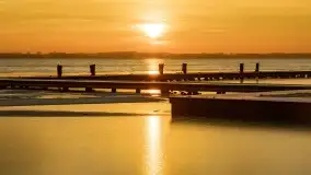 Wschód słońca nad jeziorem Niegocin w Wilkasach - zdjęcie 77