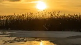 Wschód słońca nad jeziorem Niegocin w Wilkasach - zdjęcie 57