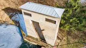 Jaz walcowy na kanale mazurskim, śluza Guja Piaski - zdjęcie 13