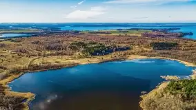 Dargin i okoliczne jeziora z lotu mewy - zdjęcie 1