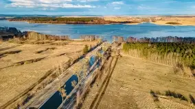 Zachód słońca nad jeziorem Tałty i kanałem Tałckim - zdjęcie 24