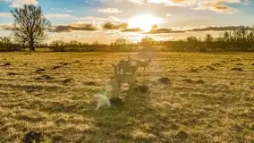 Zachód słońca nad jeziorem Tałty i kanałem Tałckim - zdjęcie 14