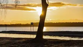 Zachód słońca nad jeziorem Tałty i kanałem Tałckim - zdjęcie 15