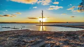 Zachód słońca nad jeziorem Tałty i kanałem Tałckim - zdjęcie 10