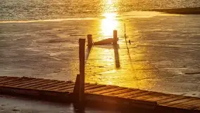 Zachód słońca nad jeziorem Tałty i kanałem Tałckim - zdjęcie 61