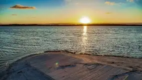 Zachód słońca nad jeziorem Tałty i kanałem Tałckim - zdjęcie 40