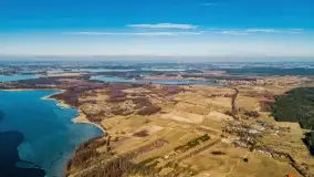 Jezioro Dargin rozstaje się z lodem, przedwiośnie 2022 r. - zdjęcie 7