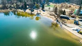 Wilkasy i okolice na zdjęciach z lotu mewy, marzec 2022 - zdjęcie 5