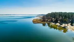 Wilkasy i okolice na zdjęciach z lotu mewy, marzec 2022 - zdjęcie 21