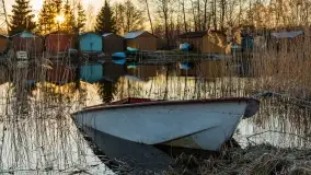 Garażowy zachód nad rzeką Pisa w Piszu - zdjęcie 34