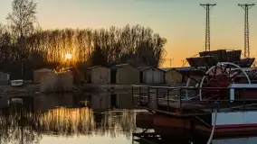 Garażowy zachód nad rzeką Pisa w Piszu - zdjęcie 36