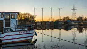 Garażowy zachód nad rzeką Pisa w Piszu - zdjęcie 21