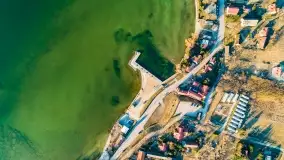 Jezioro Śniardwy i Nowe Guty na ujęciach z drona - zdjęcie 14