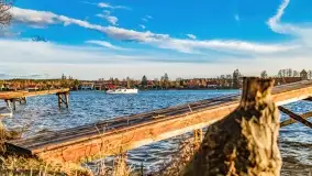 Zachód słońca nad jeziorem Bocznym, Leśna Keja - zdjęcie 2