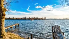 Zachód słońca nad jeziorem Bocznym, Leśna Keja - zdjęcie 10