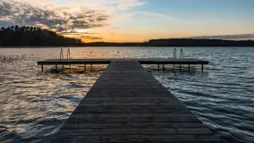 Zachód słońca nad jeziorem Jagodne - zdjęcie 9