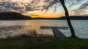 Zachód słońca nad jeziorem Jagodne - zdjęcie 17