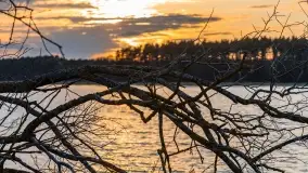 Zachód słońca nad jeziorem Jagodne - zdjęcie 35