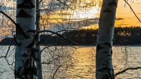 Zachód słońca nad jeziorem Jagodne - zdjęcie 8