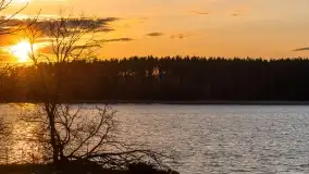 Zachód słońca nad jeziorem Jagodne - zdjęcie 31