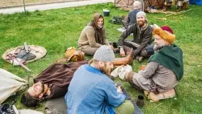 Wikingowie i średniowieczne klimaty na zdjęciach z otwarcia sezonu w Giżycku - zdjęcie 29