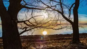 Wieczór i zachód słońca nad Darginem, kwiecień 2022 - zdjęcie 17