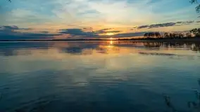 Zachód słońca nad jeziorem Niegocin, maj 2022 r. - zdjęcie 21