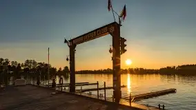 Zachód słońca nad jeziorem Bocznym, Marina Lester Club - zdjęcie 14