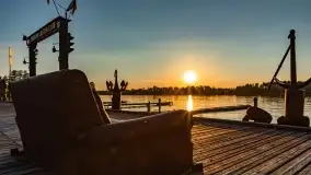 Zachód słońca nad jeziorem Bocznym, Marina Lester Club - zdjęcie 12