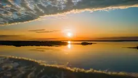 Wschód słońca nad jeziorem Mamry, Stanica Wodna Kietlice, czerwiec 2022 - zdjęcie 50