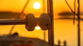 Wschód słońca nad jeziorem Mamry, Stanica Wodna Kietlice, czerwiec 2022 - zdjęcie 73