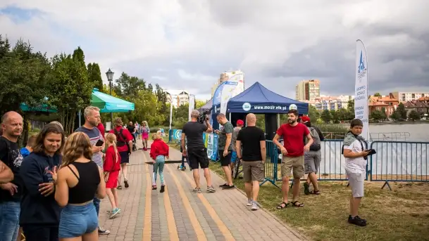 Fotorelacja - skoki i jazda figurowa na Jeziorze Ełckim - zdjęcie 3