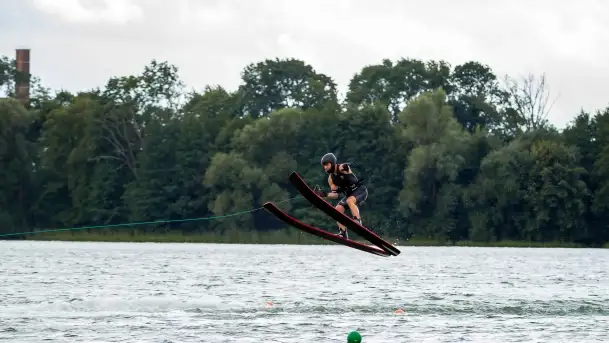 Fotorelacja - skoki i jazda figurowa na Jeziorze Ełckim - zdjęcie 10