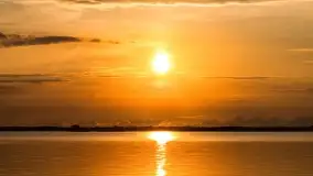 Zachód słońca nad jeziorem Dobskim w Fuledzie, czerwiec 2022 - zdjęcie 6