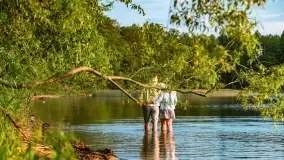 Zachód słońca nad jeziorem Dobskim w Fuledzie, czerwiec 2022 - zdjęcie 13