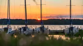 Czerwcowy zachód słońca nad jeziorem Kisajno - zdjęcie 4