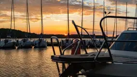 Czerwcowy zachód słońca nad jeziorem Kisajno - zdjęcie 10