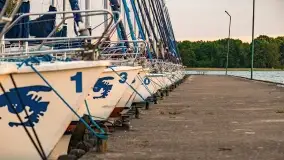 Czerwcowy zachód słońca nad jeziorem Kisajno - zdjęcie 15