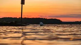 Czerwcowy zachód słońca nad jeziorem Kisajno - zdjęcie 13