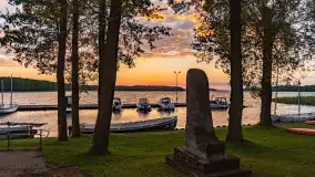 Czerwcowy zachód słońca nad jeziorem Kisajno - zdjęcie 38