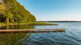 Zachód słońca nad jeziorem Przystań, czerwiec 2022 - zdjęcie 19