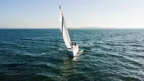 Sasanka Viva 700 dzielnie żegluje po jeziorze Dargin - zdjęcie 16