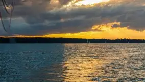 Zachód słońca podczas naszego rejsu, lipiec 2022 - zdjęcie 35