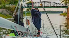 Zachód słońca podczas naszego rejsu, lipiec 2022 - zdjęcie 22