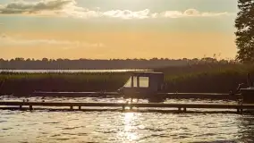 Zachód słońca nad jeziorem Mamry, Cypel Zwierzyniecki Róg - zdjęcie 11