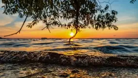 Zachód słońca w Pieczarkach, jezioro Dargin, lipiec 2022 - zdjęcie 15