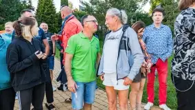 Odsłonięcie gwiazdy w Alei Gwiazd Szantowych w Ognistym Ptaku - Mietek Folk - zdjęcie 20