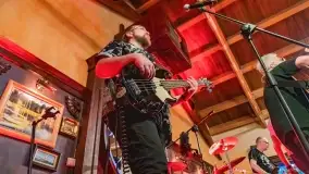 Odsłonięcie gwiazdy w Alei Gwiazd Szantowych w Ognistym Ptaku - Mietek Folk - zdjęcie 40